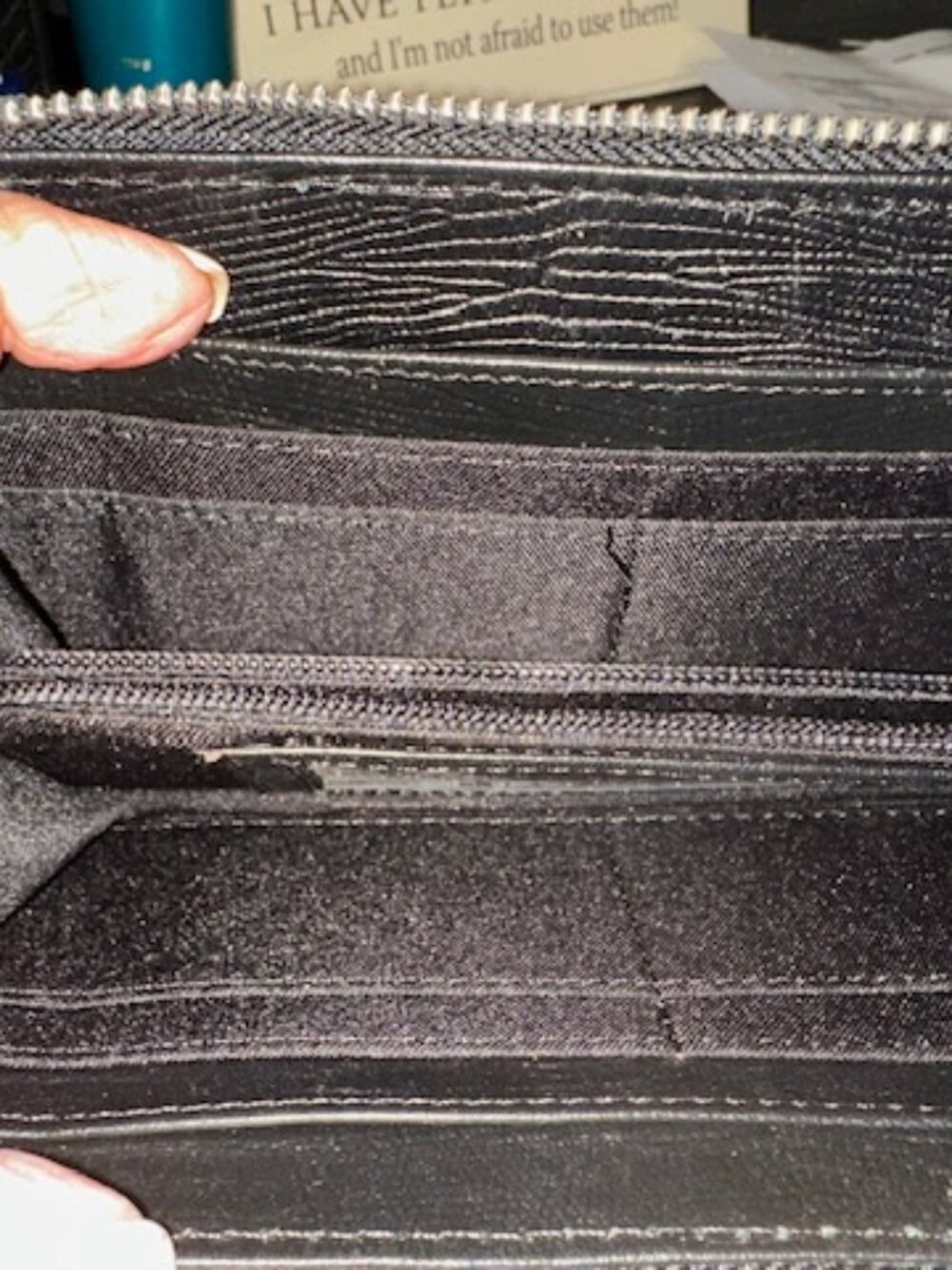 Black Timberland Wristlet Wallet - Picture 3 of 4